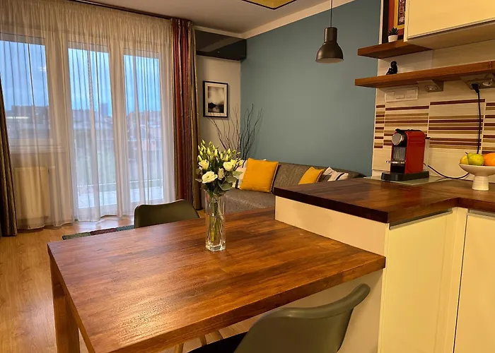 Cherry Abode With Terrace 아파트 부다페스트